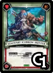 Stalwart Icebrow Hunter